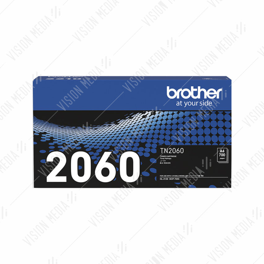 BROTHER BLACK TONER CARTRIDGE (TN-2060)