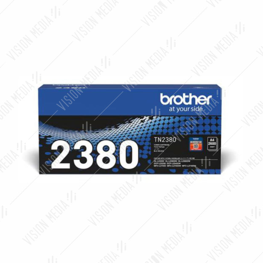 BROTHER BLACK TONER CARTRIDGE (TN-2380)