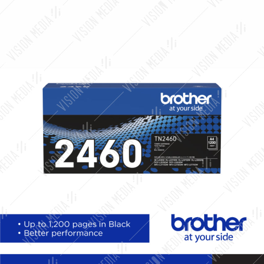 BROTHER BLACK TONER CARTRIDGE (TN-2460)