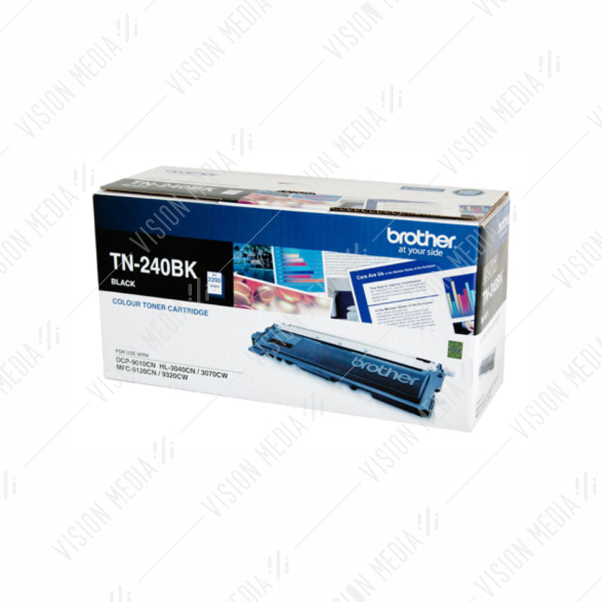 BROTHER BLACK TONER CARTRIDGE (TN-240BK)