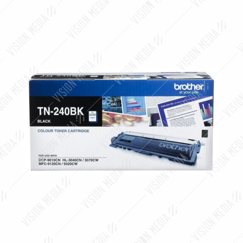 BROTHER BLACK TONER CARTRIDGE (TN-240BK)