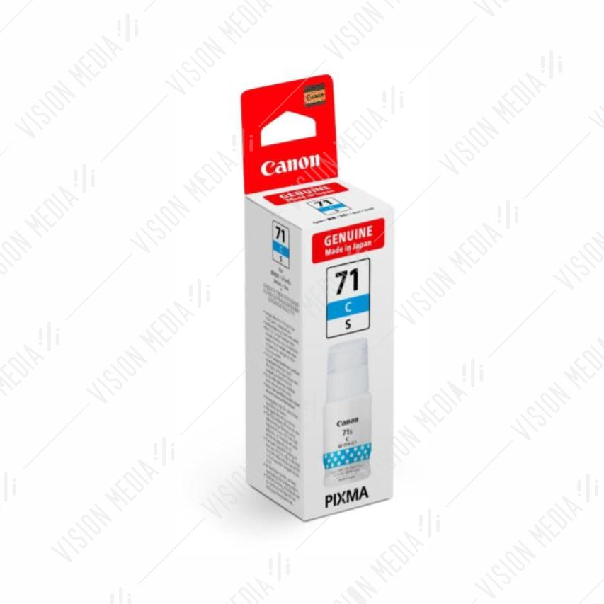 CANON CYAN INK BOTTLE 40ML (GI-71S C)