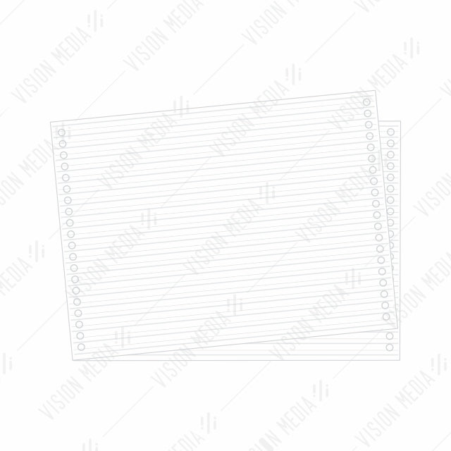 15" X 11" 2 PLY NCR (1001 FANS / BOX) (LINE)