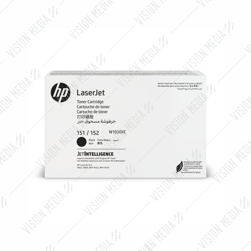 HP BLACK CONTRACTUAL LASERJET TONER CARTRIDGE (W1030XC)