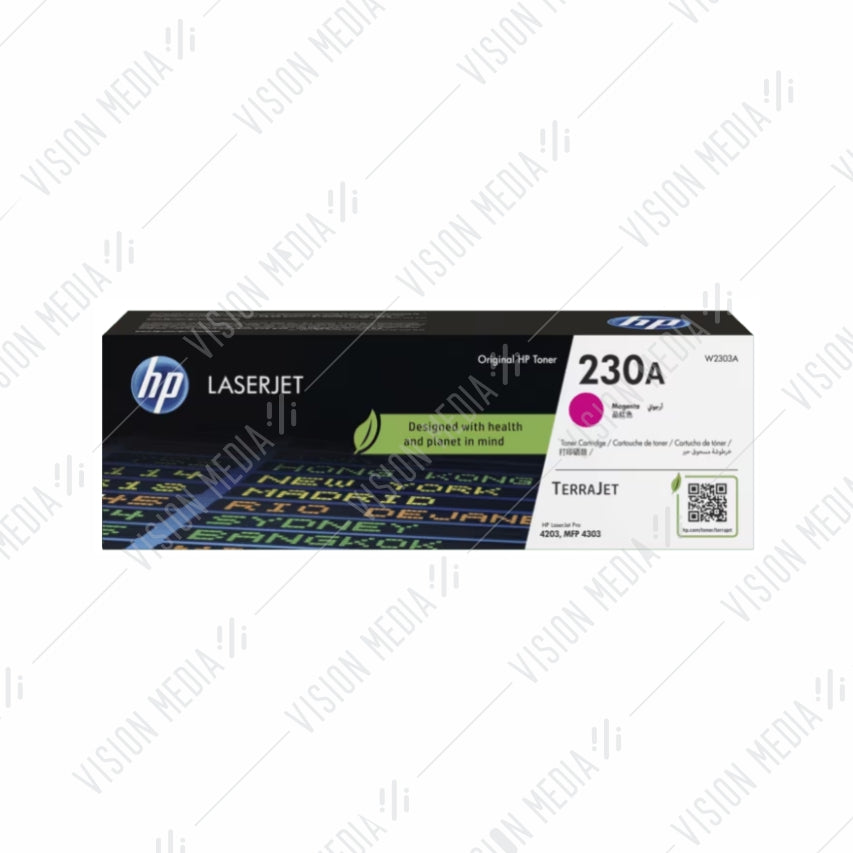 HP 230A MAGENTA TONER CARTRIDGE (W2303A)