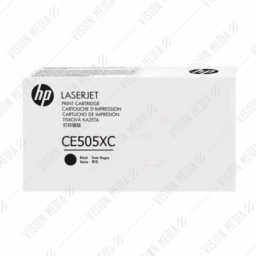 HP 05X BLACK CONTRACTUAL TONER CARTRIDGE (CE505XC)
