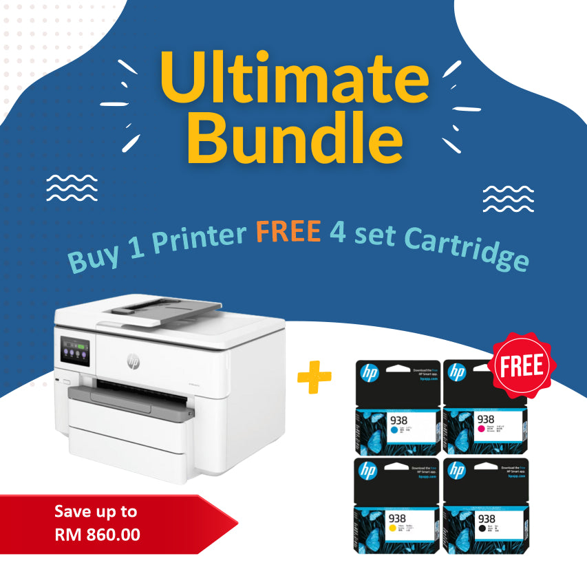 HP OFFICEJET PRO 9730 WIDE FORMAT ALL IN ONE PRINTER (BUNDLE PROMO)