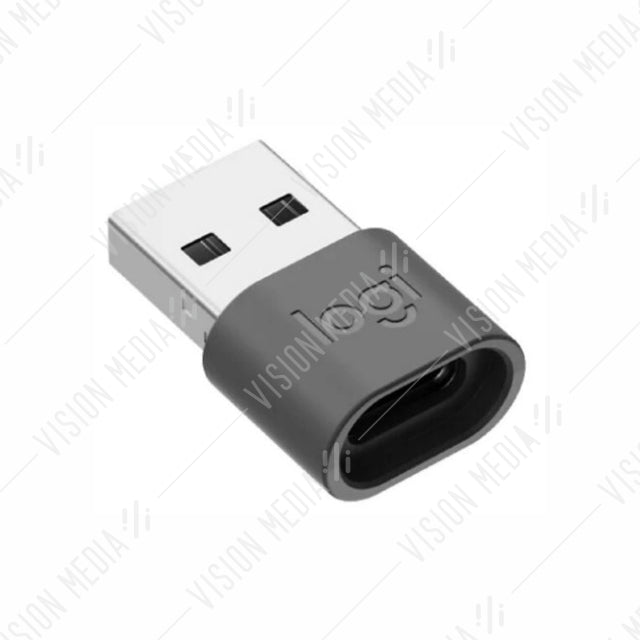 LOGITECH ZONE WIRED USB-C TO USB-A ADAPTER (989-000982)