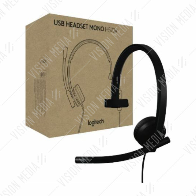 LOGITECH H570E STEREO USB-A HEADSET (TEAMS) (981-001432)