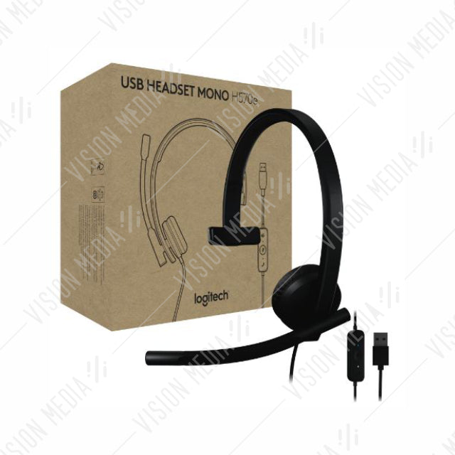 LOGITECH H570E MONO USB-A HEADSET (TEAMS) (981-001556)