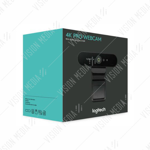 LOGITECH BRIO 4K WEBCAM FOR BUSINESS (GRAPHITE) (960-001723)