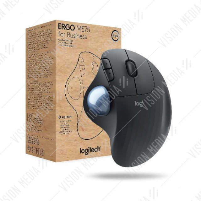 LOGITECH ERGO WIRELESS MOUSE M575 BUSINESS (910-006222)