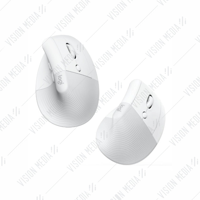 LOGITECH LIFT VERTICAL ERGONOMIC MOUSE FOR BUSINESS (OFF-WHITE)