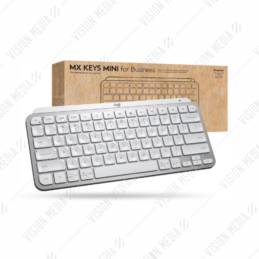 LOGITECH MX KEYS MINI FOR BUSINESS PALE GRAY (920-010614)