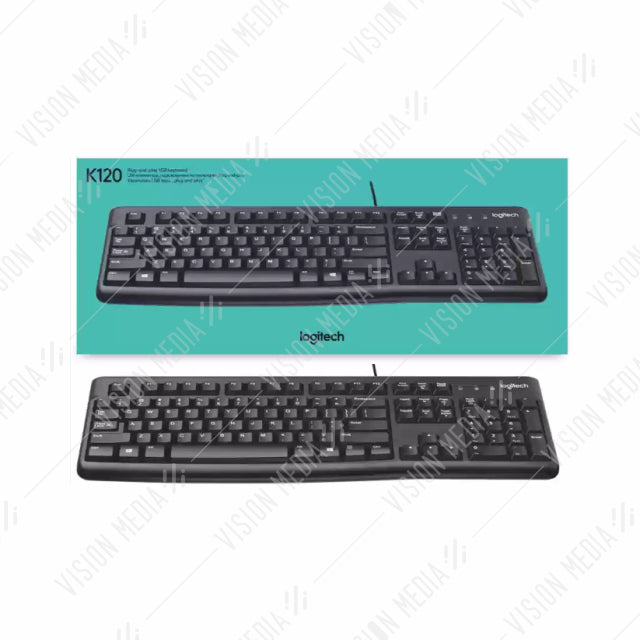 LOGITECH USB KEYBOARD K120 (920-002582)