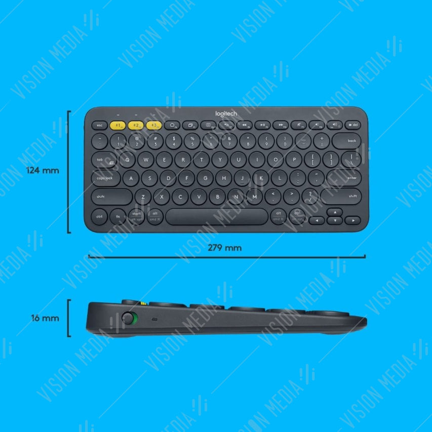 LOGITECH MULTI-DEVICE BLUETOOTH KEYBOARD (K380)