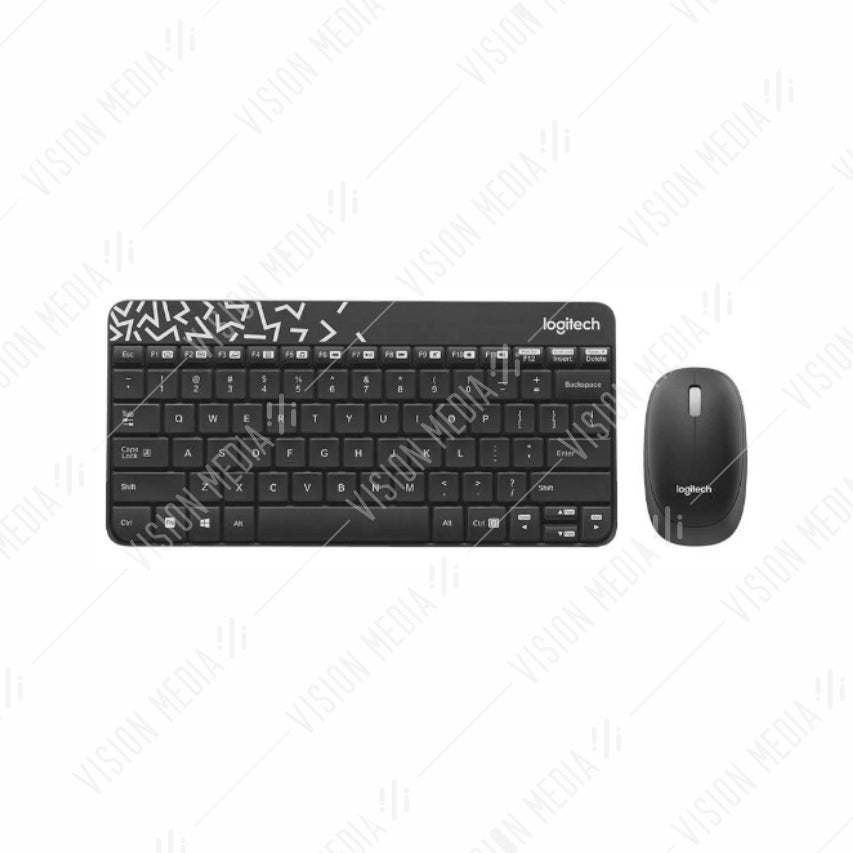 LOGITECH MK240 NANO WIRELESS COMBO (BLACK) (920-008202)