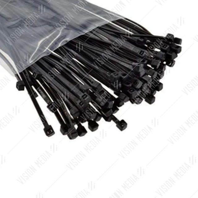 CABLE TIE 8" (200MM) BLACK (100PCS/PACK)