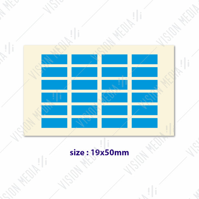 LABEL STICKER 19MM X 50MM
