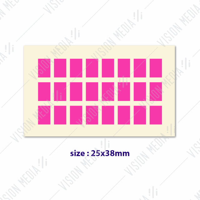 LABEL STICKER 25MM X 38MM