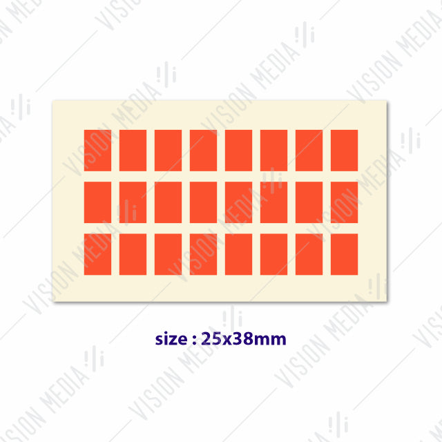 LABEL STICKER 25MM X 38MM