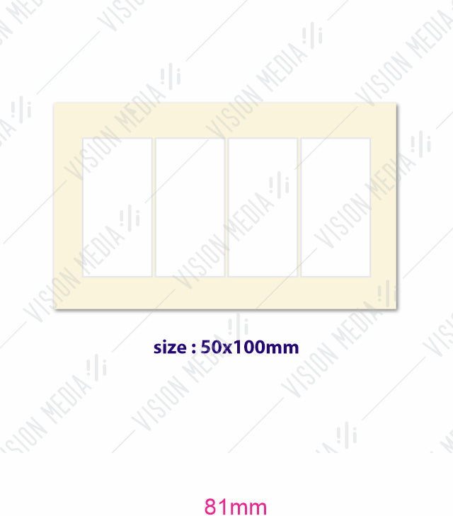 LABEL STICKER 50MM X 100MM