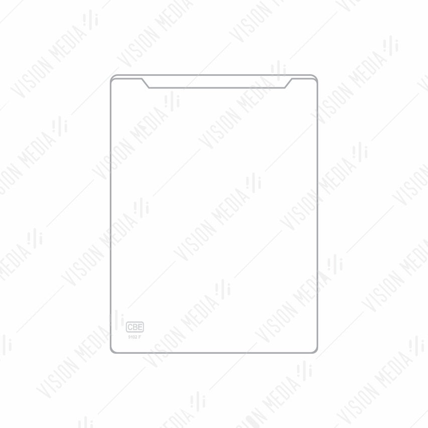 A4 TRANSPARENT U-SHAPED DOCUMENT HOLDER, TOP OPENING (9102A)
