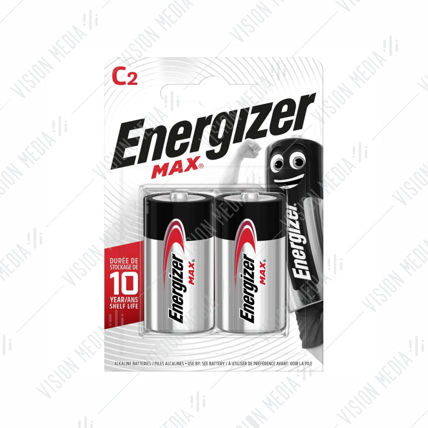 ENERGIZER ALKALINE MAX C BATTERIES (2PCS / PACK) (E93BP2G)