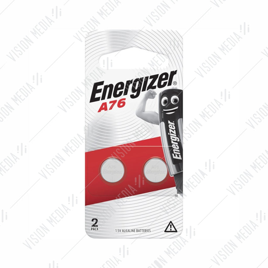 ENERGIZER ALKALINE MINI A76/LR44 BATT (2PCS/PACK) (A76BP2G)