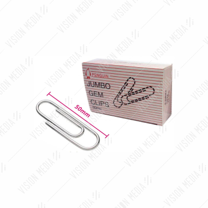 50MM GIANT PAPER CLIP (JUMBO GEM CLIPS) (100PCS/BOX)