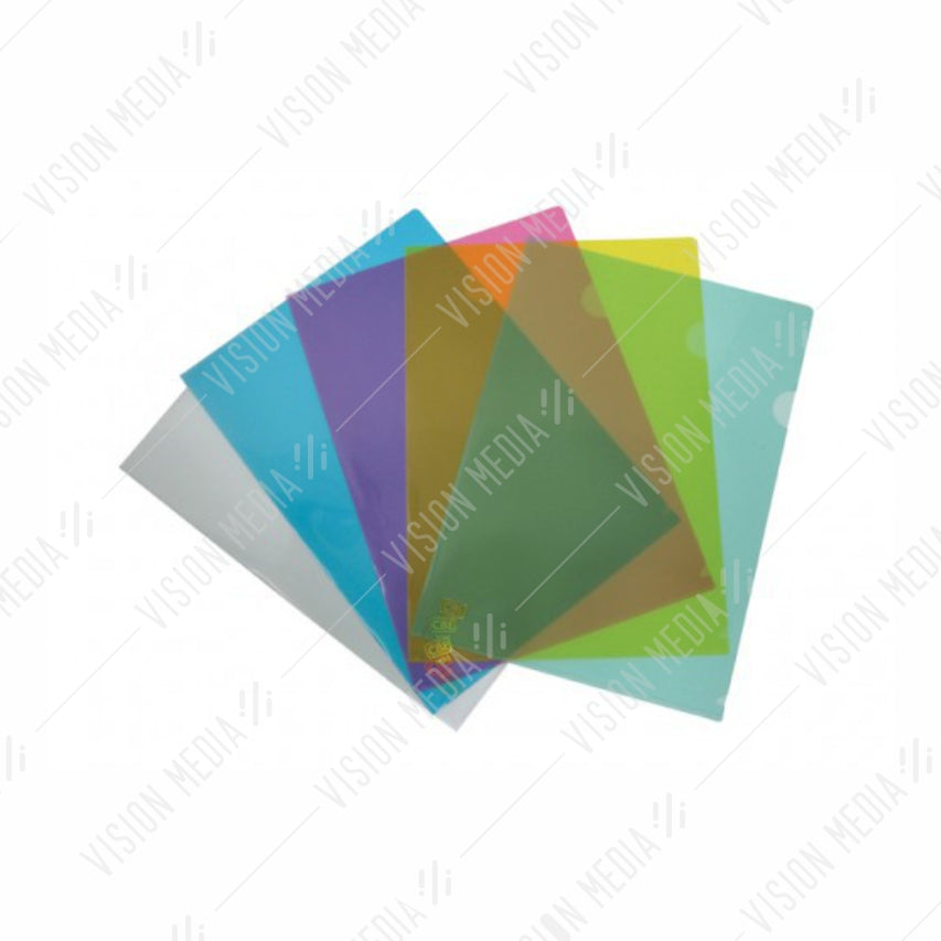 A4 SIZE COLOR DOCUMENT HOLDER, L-SHAPED OPENING (9001)