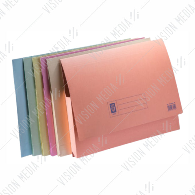 COLOR MANILA POCKET FILE 603 *RANDOM COLOUR