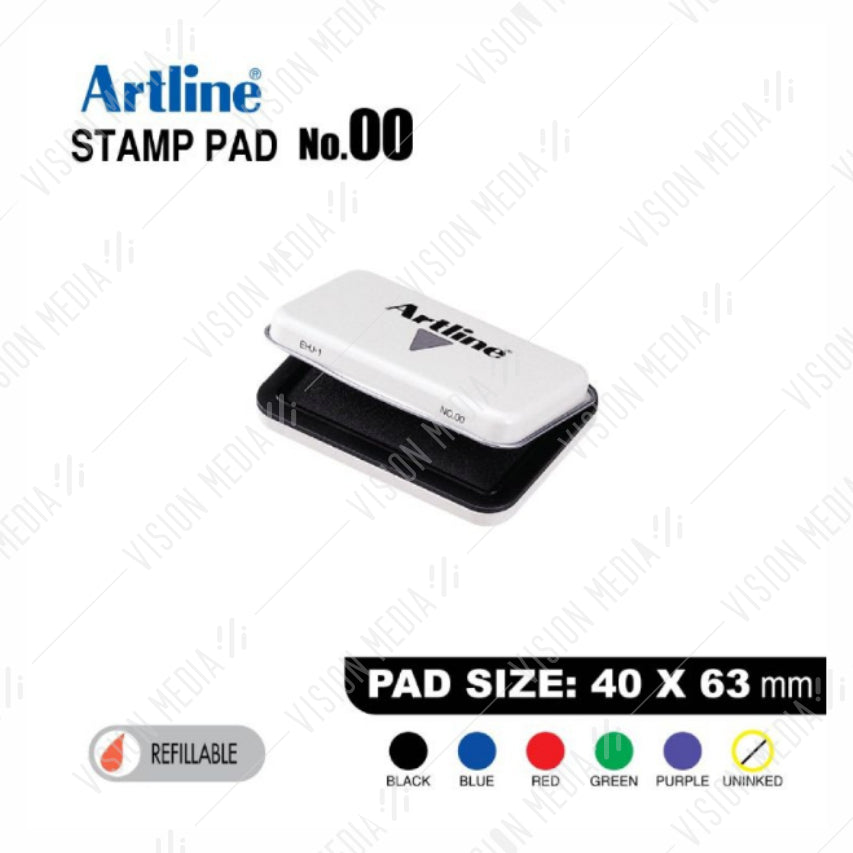 ARTLINE STAMP PAD NO.00 (EHJ-1) (40MM X 63MM)