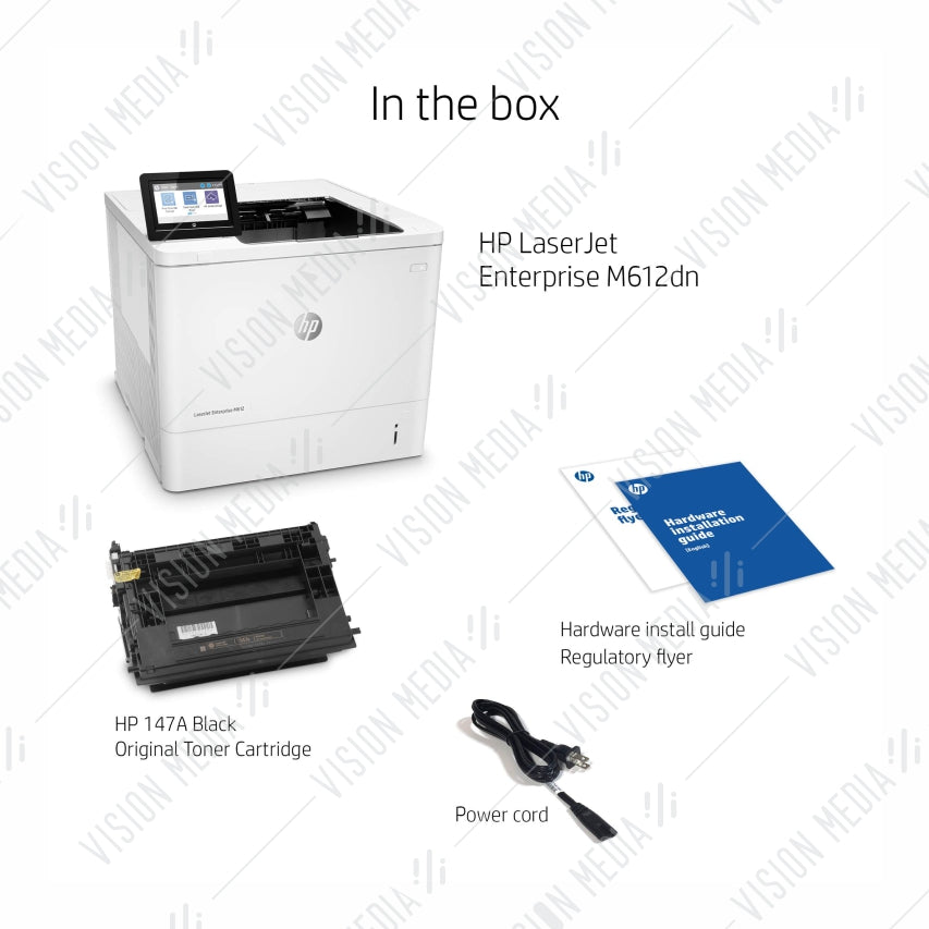 HP LASERJET ENTERPRISE M612DN PRINTER (7PS86A)