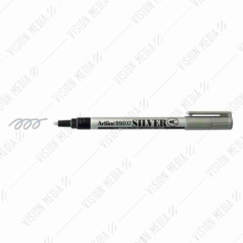 ARTLINE 990XF METALLIC INK MARKER (SILVER) | Vision Media Supplies