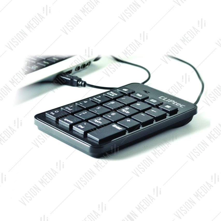 CLIPTEC USB 2.0 NUMERIC KEYPAD (RZK231)
