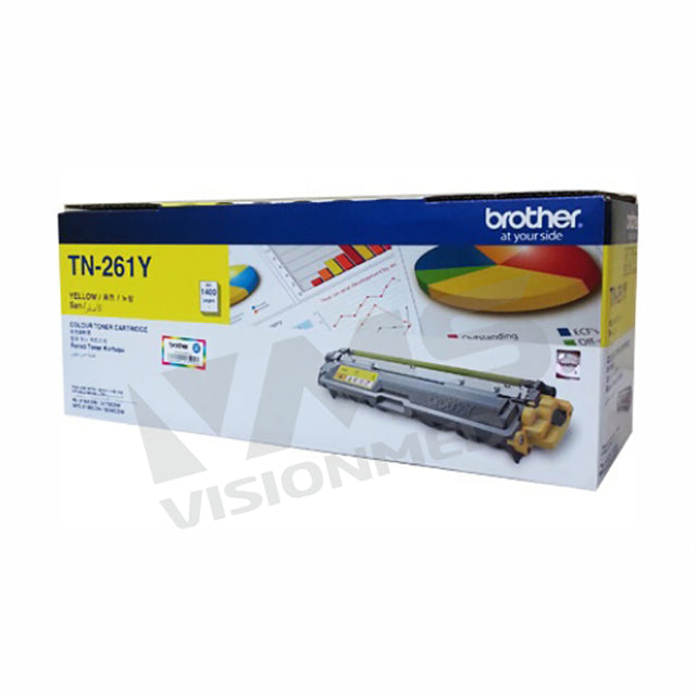 BROTHER YELLOW TONER CARTRIDGE (TN-261Y)