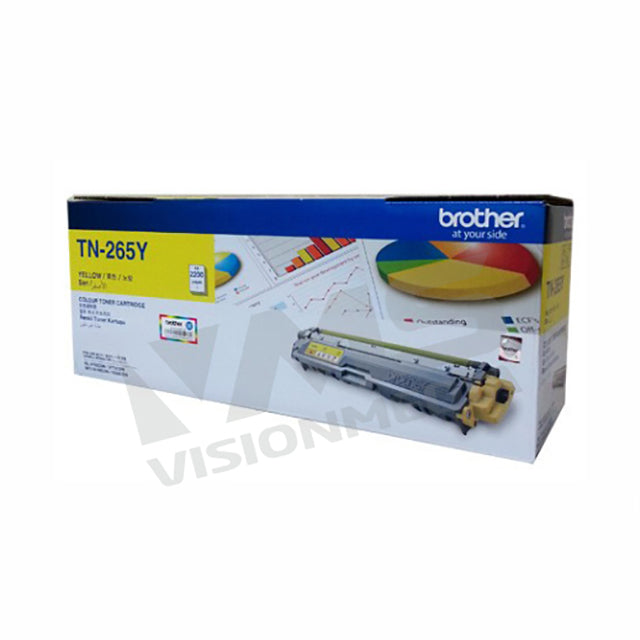 BROTHER YELLOW TONER CARTRIDGE (TN-265Y)