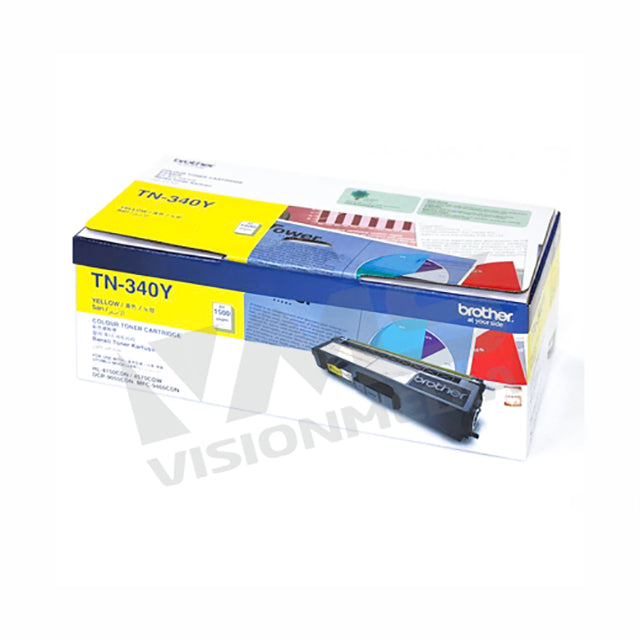 BROTHER YELLOW TONER CARTRIDGE (TN-340Y)