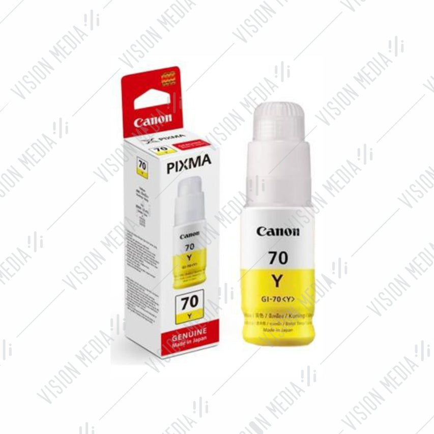 CANON YELLOW INK BOTTLE 70ML (GI-70Y)