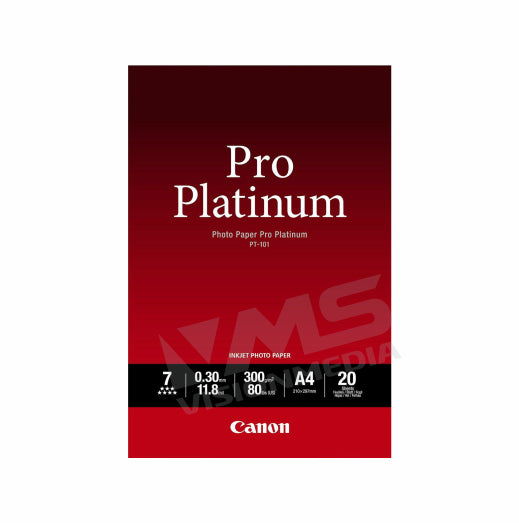 CANON PHOTO PAPER PRO PREMIUM MATTE A4 SIZE 20SHEET (PM-101)