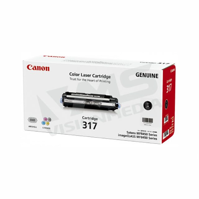 CANON BLACK TONER CARTRIDGE (317)