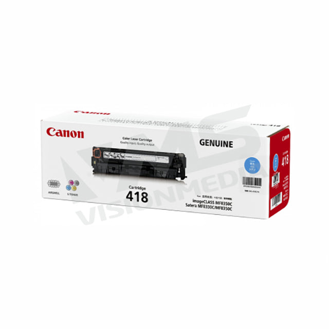 CANON CYAN TONER CARTRIDGE (418C)