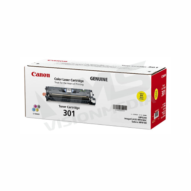 CANON YELLOW TONER CARTRIDGE (301)