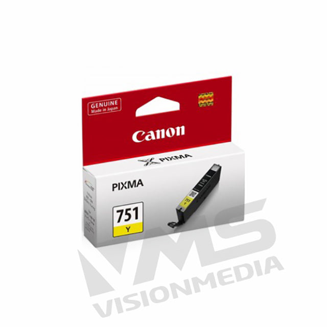 CANON YELLOW DYE INK CARTRIDGE (CLI-751Y)