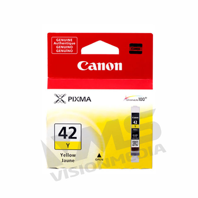 CANON YELLOW INK CARTRIDGE (CLI-42Y ASA)