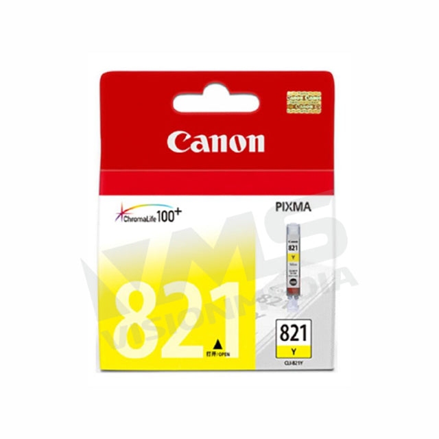 CANON YELLOW INK CARTRIDGE (CLI-821Y)