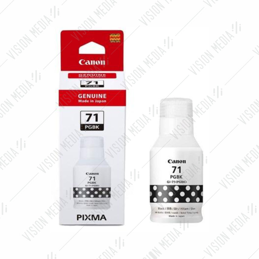 CANON BLACK INK BOTTLE 135ML (GI-71BK)