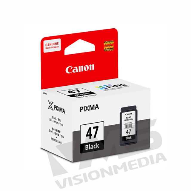 CANON BLACK FINE INK CARTRIDGE (PG-47)