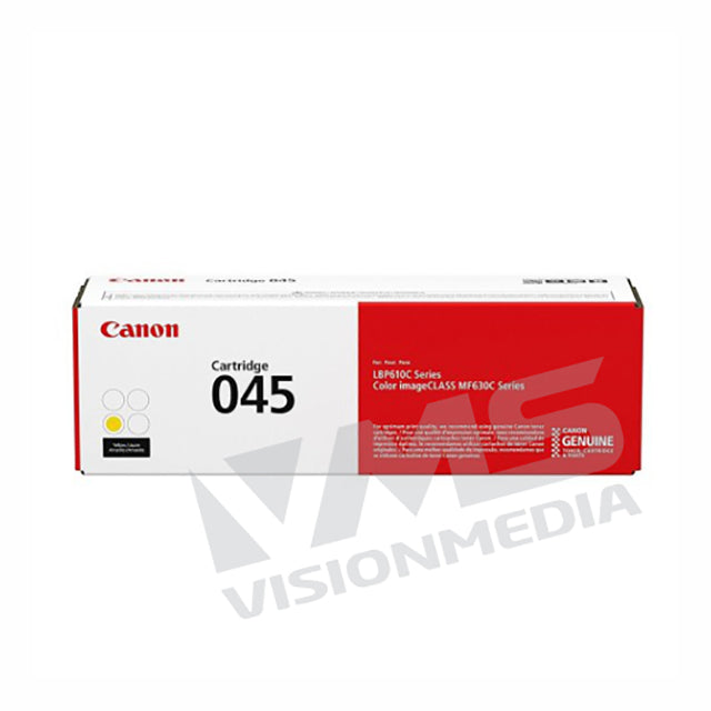 CANON YELLOW TONER CARTRIDGE (045 Y)